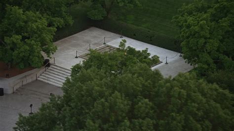 48k Stock Footage Aerial Video Of President John F Kennedy Gravesite