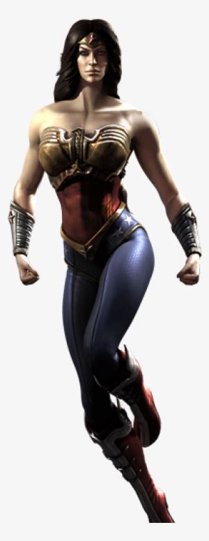 Wonderwoman Left Injustice Gods Among Us Wonder Woman 450x522 Png