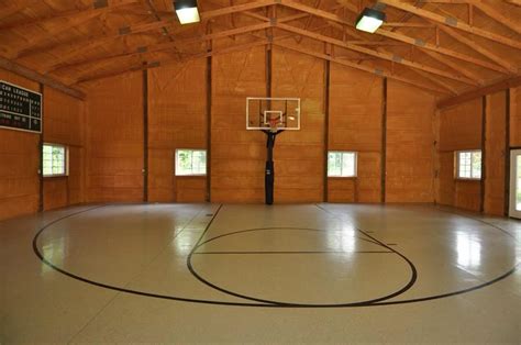 Barn Basketball Court Home Basketball Court Basketball Court Home