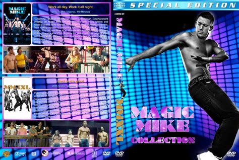 Magic Mike Collection Dvd Covers 2012 2015 R1 Custom