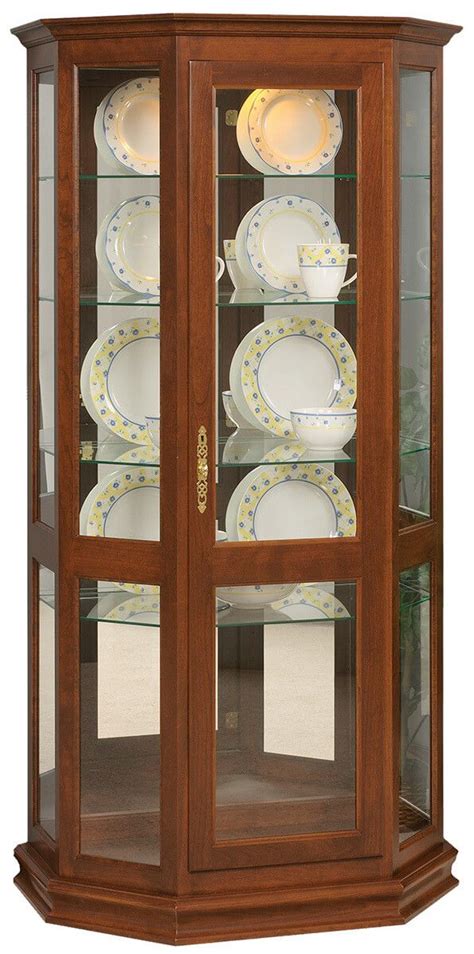 Wilmington Traditional Curio Cabinet Countryside Amish Furniture