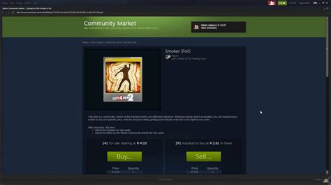 Depending on the popularity of your steam gift cards, you may need to adjust the asking price to attract buyers. Steam - Selling Trading cards and Tips on Buying Trading Cards - YouTube