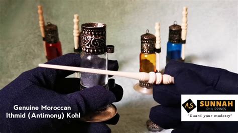 Genuine Authentic Moroccan Ithmid Antimoni Powder Kohl Youtube