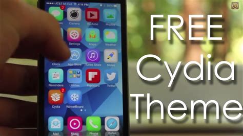 Free Ios 7 Cydia Theme Over 100 Icons Hd Youtube