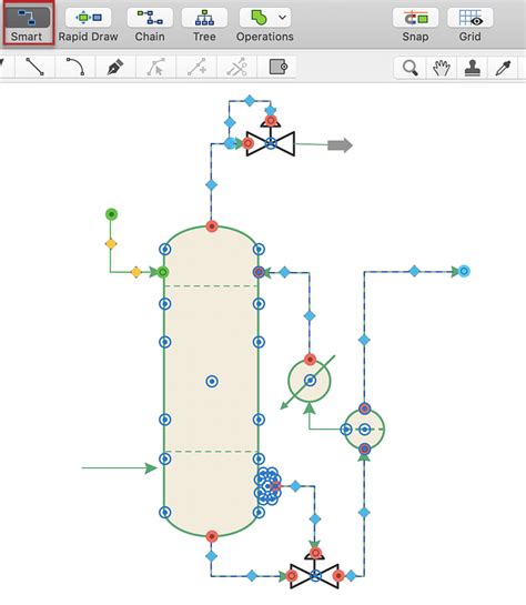 Creating A Process Flow Diagram ConceptDraw HelpDesk