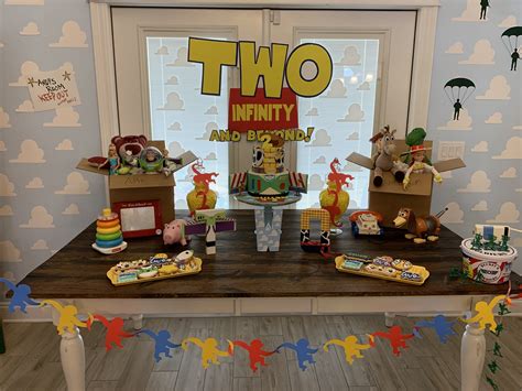 Toy Story Party Two Infinity And Beyond 2nd Birthday 2nd Birthday