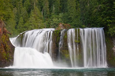 Upper Lewis River Falls Skamania County Washington Northwest