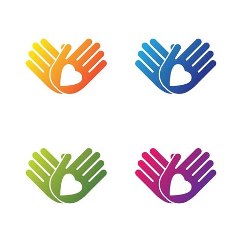 Hand Logo Vector Icon Set 4940611 Vector Art At Vecteezy