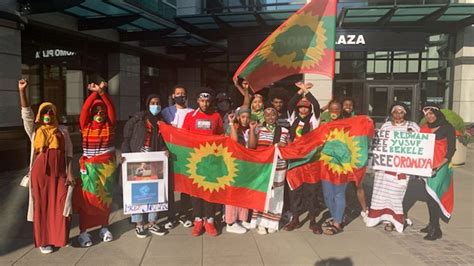Ethiopians March In Seattle To Protest Unrest Rocking Their Country