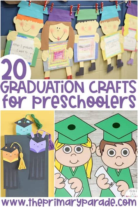 20 Best Graduation Crafts For Preschoolers The Primary Parade