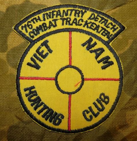 Reproduction Us Army 76th Infantry Detachment Combat Tracker Team Patch