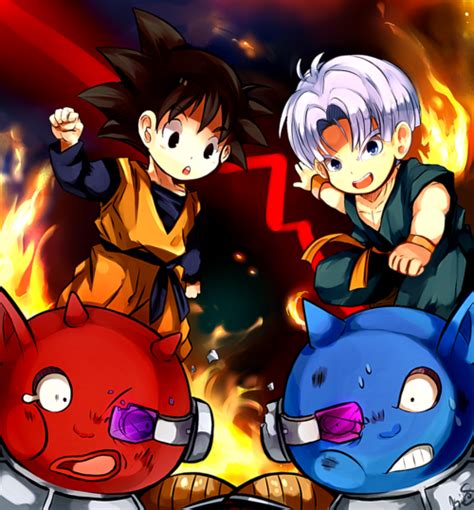 What can i say about dragon ball that hasn't already been said, though? DBZ Trunks and Goten fanart | Dragon ball, Dragon ball z ...