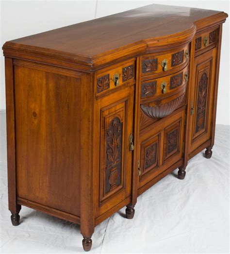 Walmart.com has been visited by 1m+ users in the past month Arts and Crafts Style Carved Walnut Sideboard Buffet ...