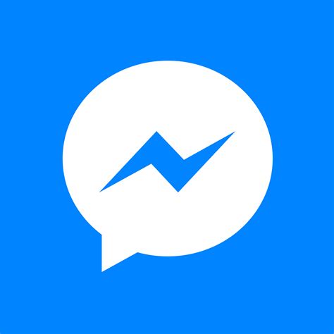 Facebook Messenger white Logo PNG Transparent & SVG Vector - Freebie Supply