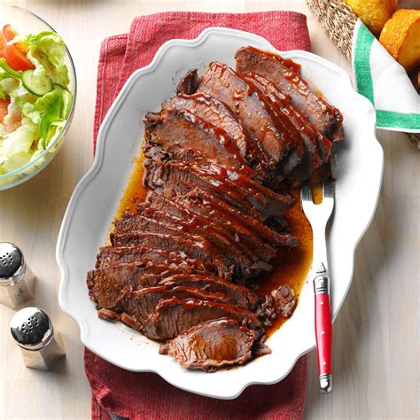 Preheat the oven to 350ºf (180ºc). Oven-Baked Brisket Recipe | Taste of Home