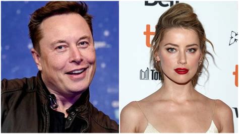 Elon Musk Y Amber Heard Elevator