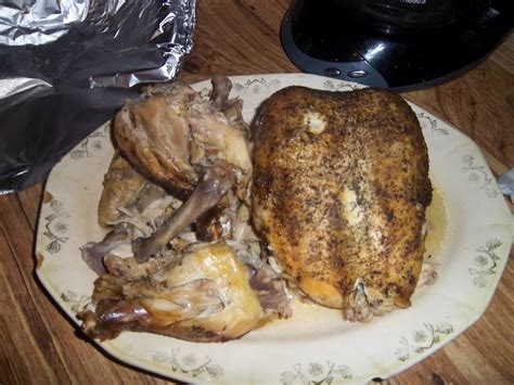 Here, it's simply roasted with lemon and rosemary, but butterflied chicken is especially good on the grill. Cooking with Cristin: Whole Chicken in the Crockpot