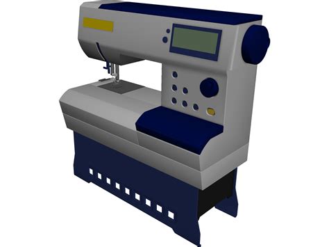 For generations, people made their own clothing. Sewing Machine 3D Model - 3D CAD Browser