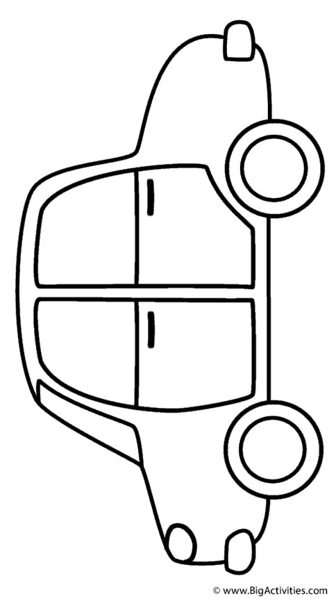 Here is a collection of car coloring pages for boys. Car - Coloring Page (Transportation)