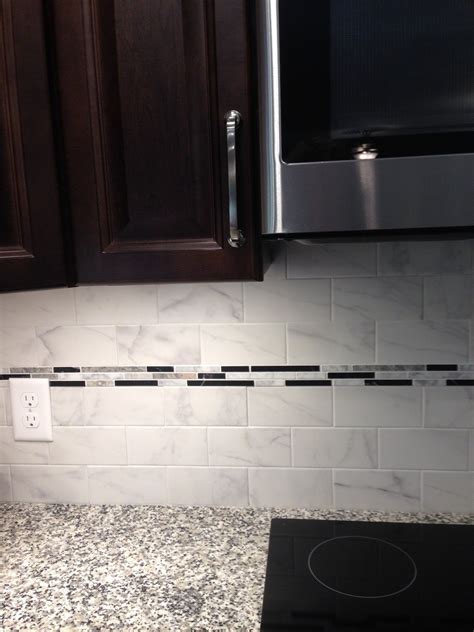 Just when we thought the subway tile trend was leaving the station, it pulls us back in again. 3x6 Carrera Subway Tile American Olean Embress Linear ...