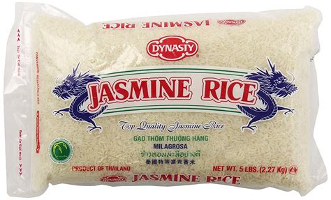 Dynasty Jasmine Rice 5 Pound Pack Of 6 Coffee
