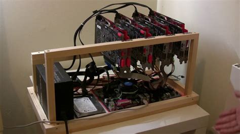 2 6 gpu ethereum mining rig build. DIY Build - 6 X GPU Wooden Mining Rig Frame - YouTube
