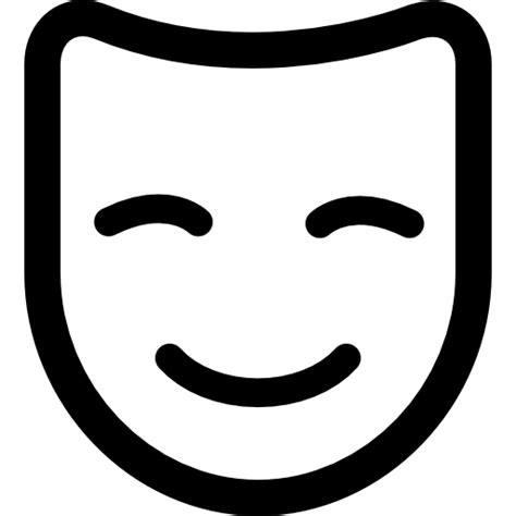 Comedy Mask Free Art Icons
