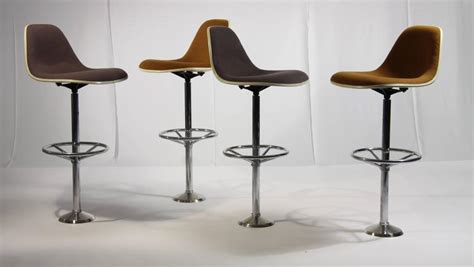 Vintage Bar Stools By Ray And Charles Eames For Herman Miller Set Of