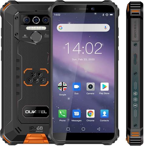 Oukitel Wp5 Rugged Smartphone In Offerta Batteria 8000mah Display 55