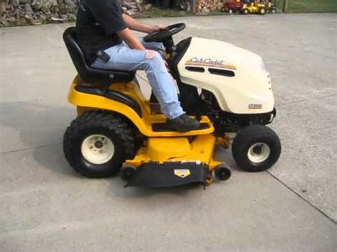 Who makes cub cadet riding mower? CUB CADET LT1050 50 INCH LAWN MOWER FOR SALE WWW ...