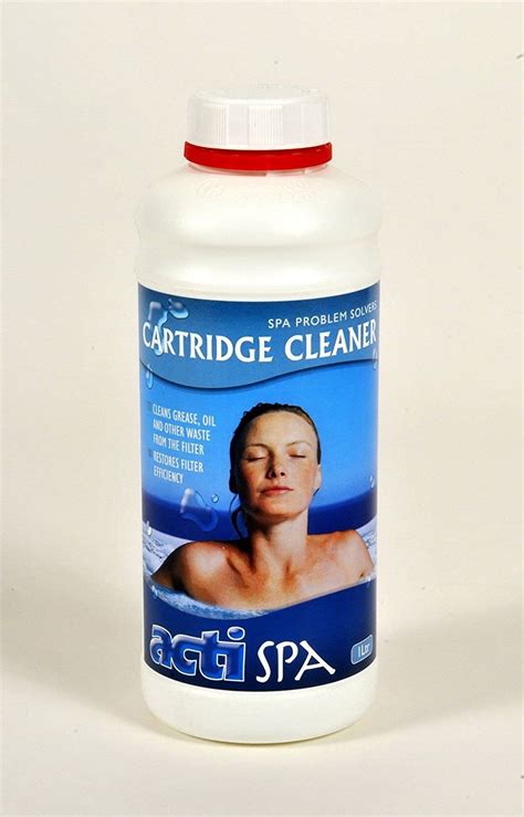 Acti Spa 1 Litre Cartridge Cleaner Hot Tub Spa Cleaner Sanitiser Pure Garden Buildings