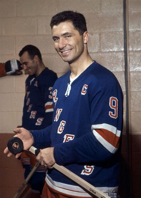 Andy Bathgate New York Rangers Captain 1963 Hockeygods