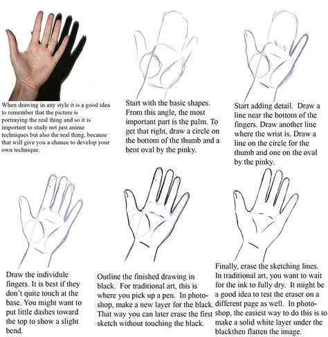 Hand Tutorial 3 Hands Tutorial Manga Drawing Tutorials Pictures To Draw