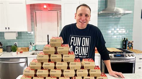 Joey Chestnut: Hot-dog eating champion eats record 32 Big Macs