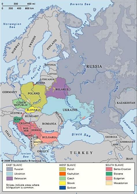 Slavic languages | Definition, Origin, Map, History, & Facts