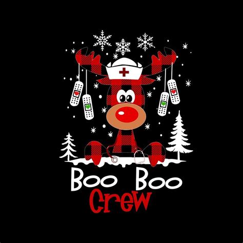 Boo+boo+crew+svg,+boo+boo+crew+christmas,+Merry+christmas | Merry