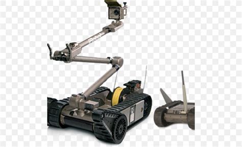 Military Robot Packbot Irobot Robotic Arm Png 500x500px Military