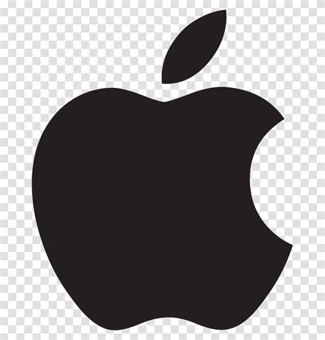 Apple Logo Stencil Trademark Transparent Png