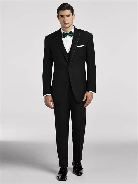 Classic Black Tux by Calvin Klein | Tuxedo Rental | Moores Clothing