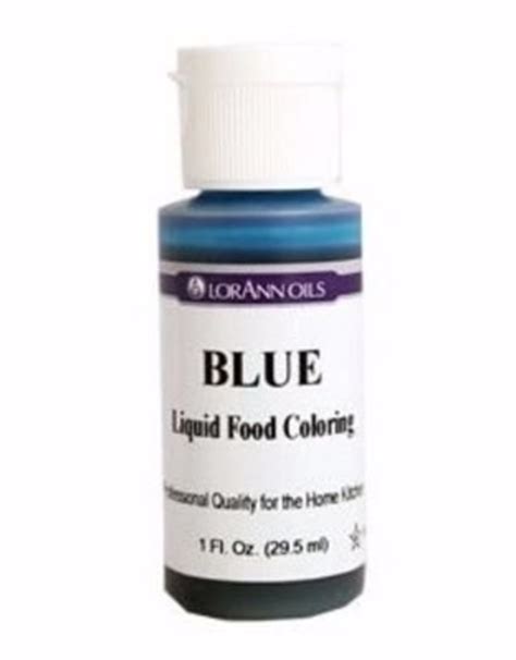 Blue Liquid Food Coloring Sweet Baking Supply