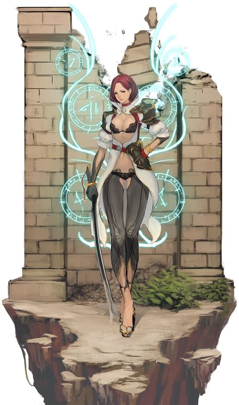 Pin De Rob Em RPG Female Character Arte Personagens Desenho