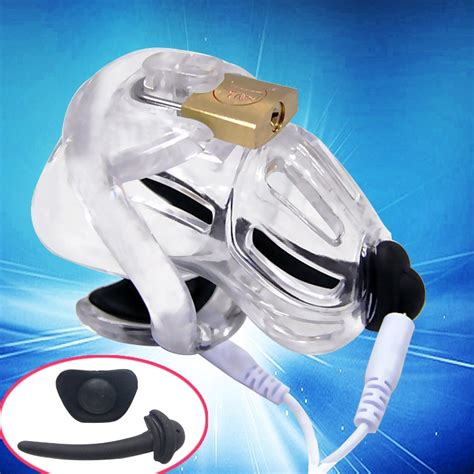 men s embedded modular self designed chastity lock chastity device cb6000s electric shock cage