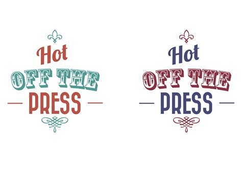 Hot Off The Press Branding Abbott Graphic Design