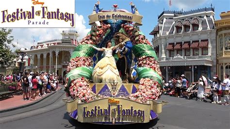 Disney Festival Of Fantasy Parade At The Magic Kingdom Wmore Characters Walt Disney World