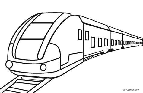 These coloring pages may also feature animated train characters from children's tv shows such as thomas and friends and chuggington. Free Printable Train Coloring Pages For Kids | Cool2bKids