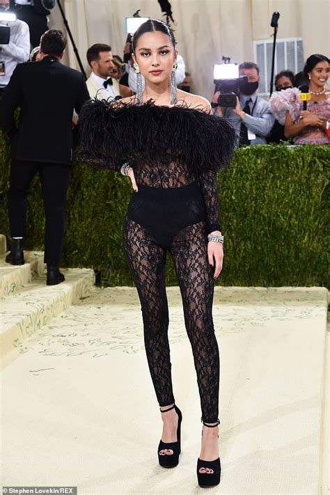 Olivia Rodrigo Makes Her Met Gala Debut Donning A Sexy Black Lace