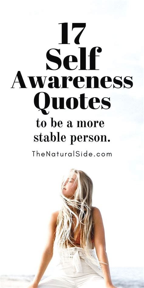 Self Awareness Quotes To Be A More Stable Person Self Awareness