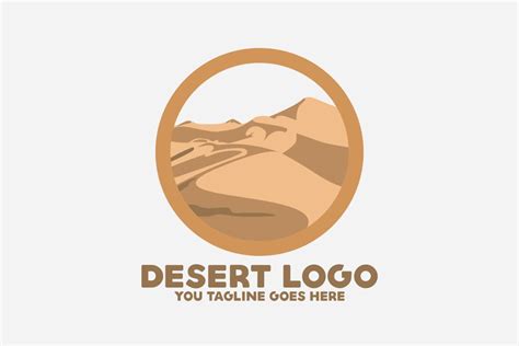 Desert Logo Creative Logo Templates ~ Creative Market