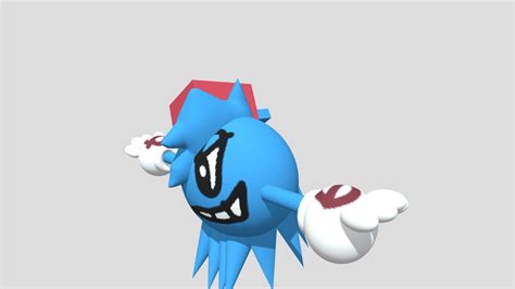 Fnf Pac Man Ghost Download Free 3d Model By Luther Nosarahnorb