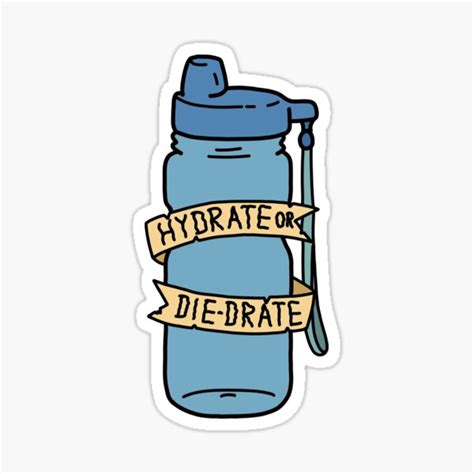 Hydrate Or Diedrate Sticker For Sale By Puffoo Redbubble